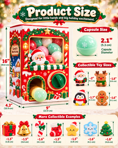 Santa’s Workshop Christmas Surprise Egg Machine
