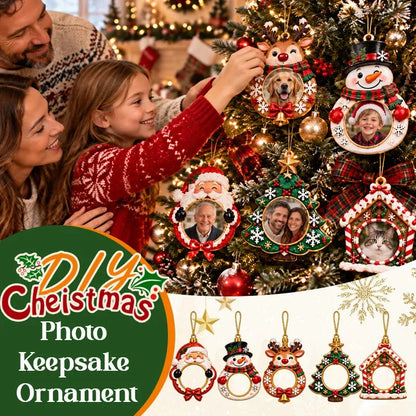 Personalisierter Weihnachts-Fotoanhänger