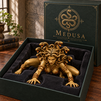 🔥 Last Day 49% OFF - 🐍 Medusa Goddess Shelf Sitter Statue | 4 Unique Gothic Mythology Styles (📦Buy 2 Free Shipping)