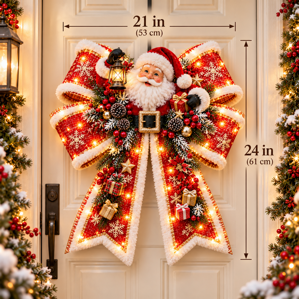 💞Giant Christmas Glow Bows | 6 Magical Light-Up Holiday Styles