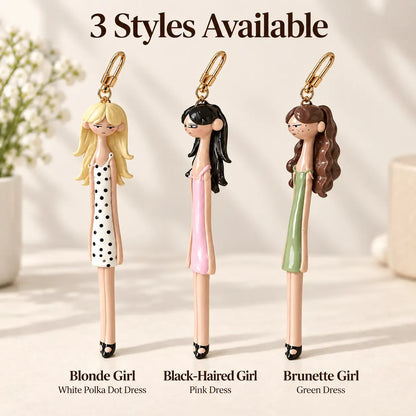 👜✨ Fashion Doll Bag Charms — 3 Stylish Designs to Add Personality to Your Favorite Bag!