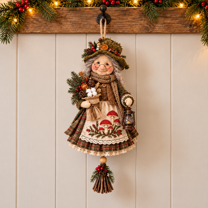 Cozy Country Christmas Doll Decorations