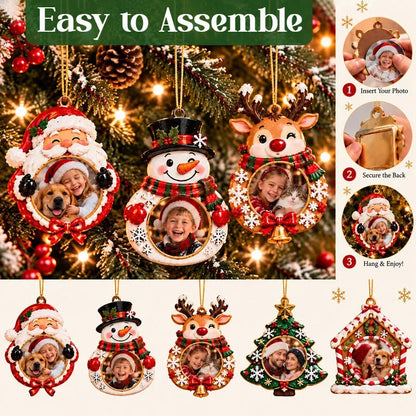 Personalisierter Weihnachts-Fotoanhänger