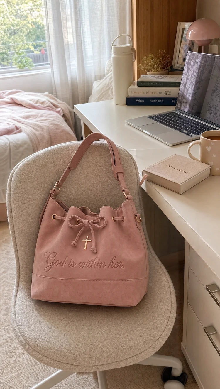 God Is Within Her – Christian Faith-Inspired Crossbody & Shoulder Bag