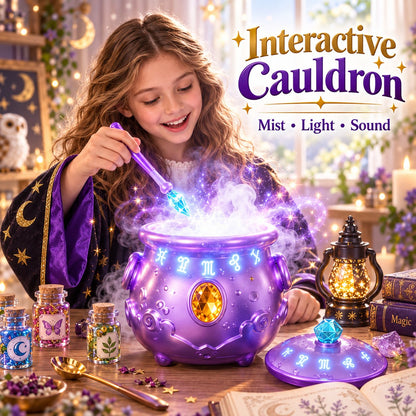 🔮 Deluxe Magic Potion Kit for Kids — Light, Sound & Mist Cauldron Set🎁