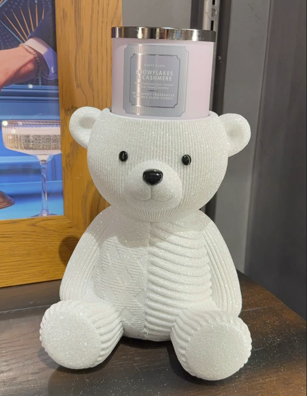 Cozy Teddy Bear Candle Holder – Make Your Favorite Candle Even Cuter