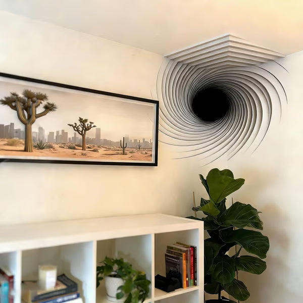 Style D: Layered frame wall decal