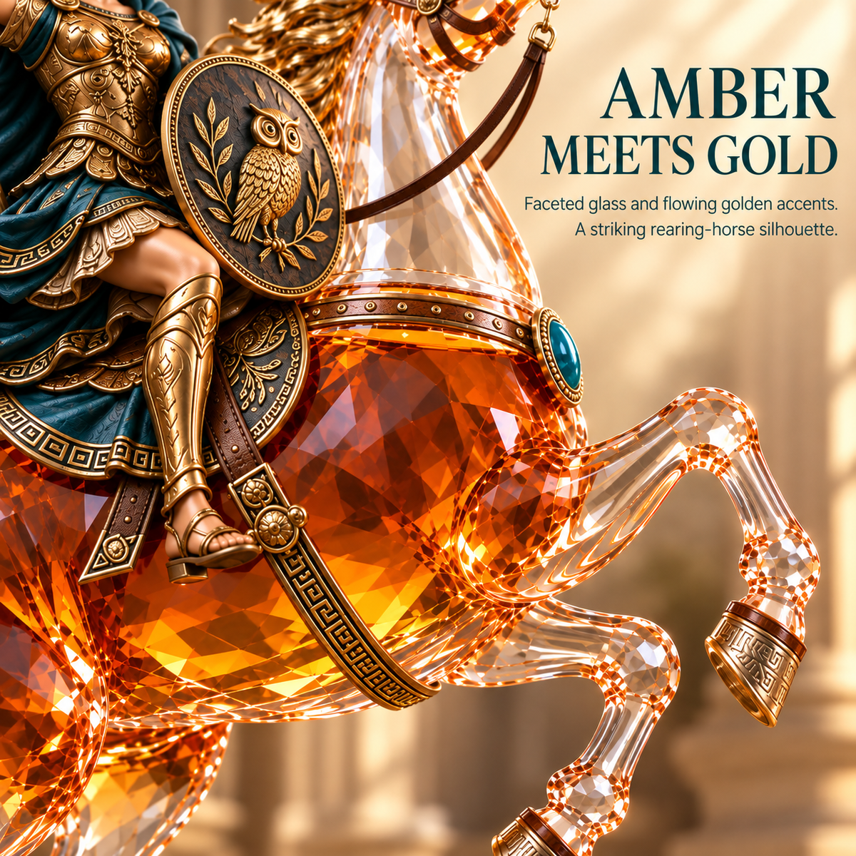 🦉⚔️Athena’s Valor Whiskey — Warrior Goddess Edition