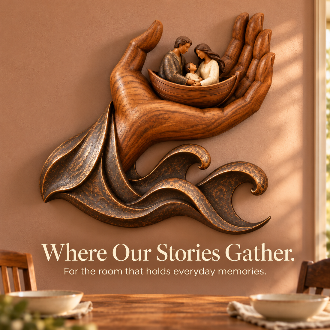 Family wall art in a home setting — image 7