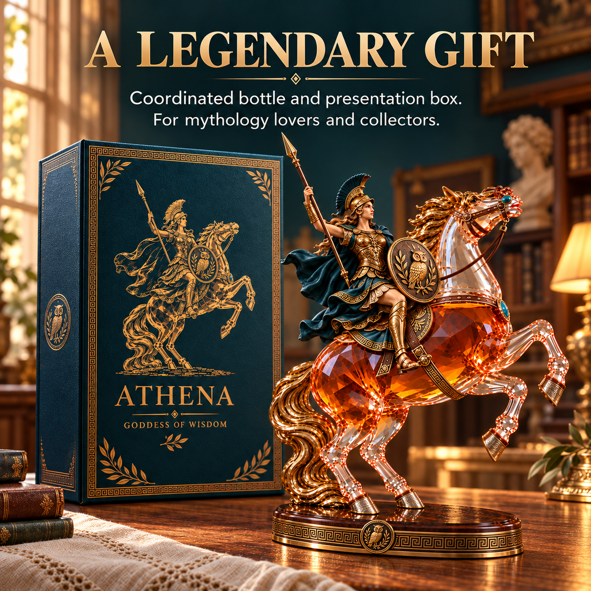 🦉⚔️Athena’s Valor Whiskey — Warrior Goddess Edition