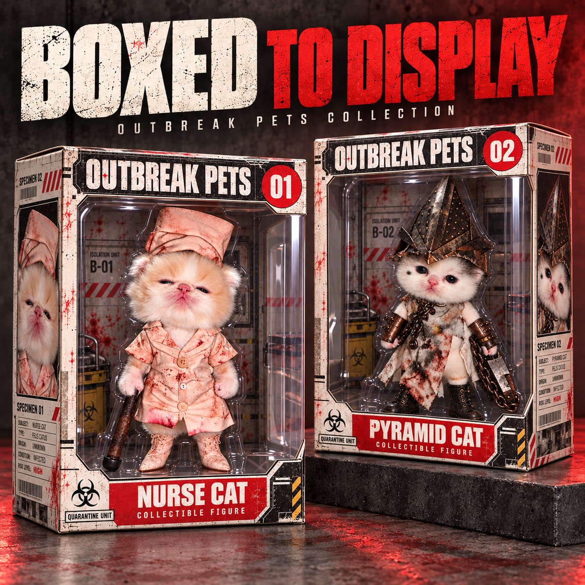 ☣️ Outbreak Pets: Nightmare Ward 🩸 | Limited Custom Edition