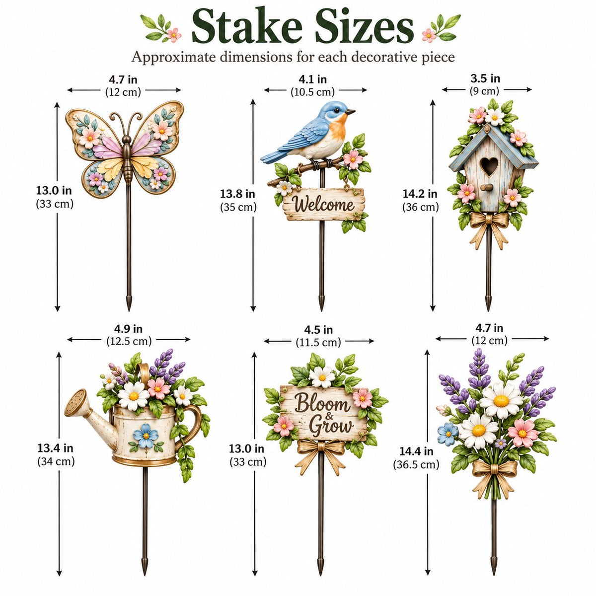My Little Cottage Garden™ DIY Pot Stake Kit