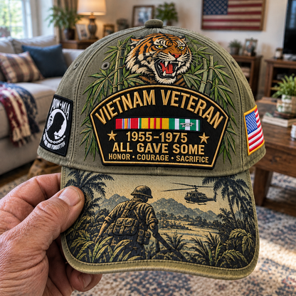 🇺🇸 Last Day Promo: 49% OFF🎖️Vietnam Veteran 1955–1975 All Gave Some Tribute Baseball Cap