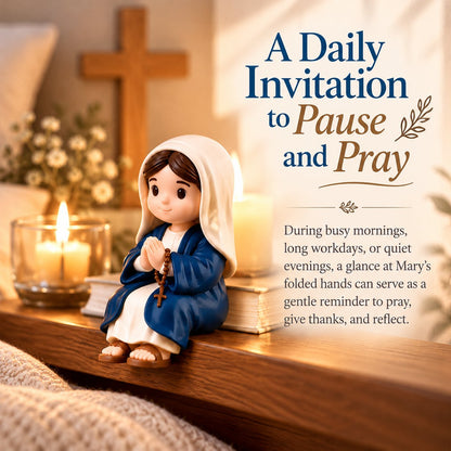 ✝️Praying Virgin Mary Shelf Sitter