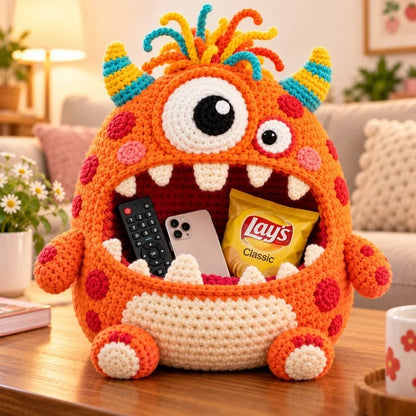 👾🧶Clutter Munchers Hungry Monster DIY Crochet Storage Buddies