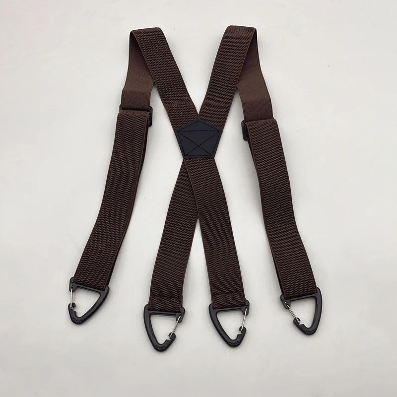 Limited time 50% off-Men's X-Back Suspenders with Hook Clips