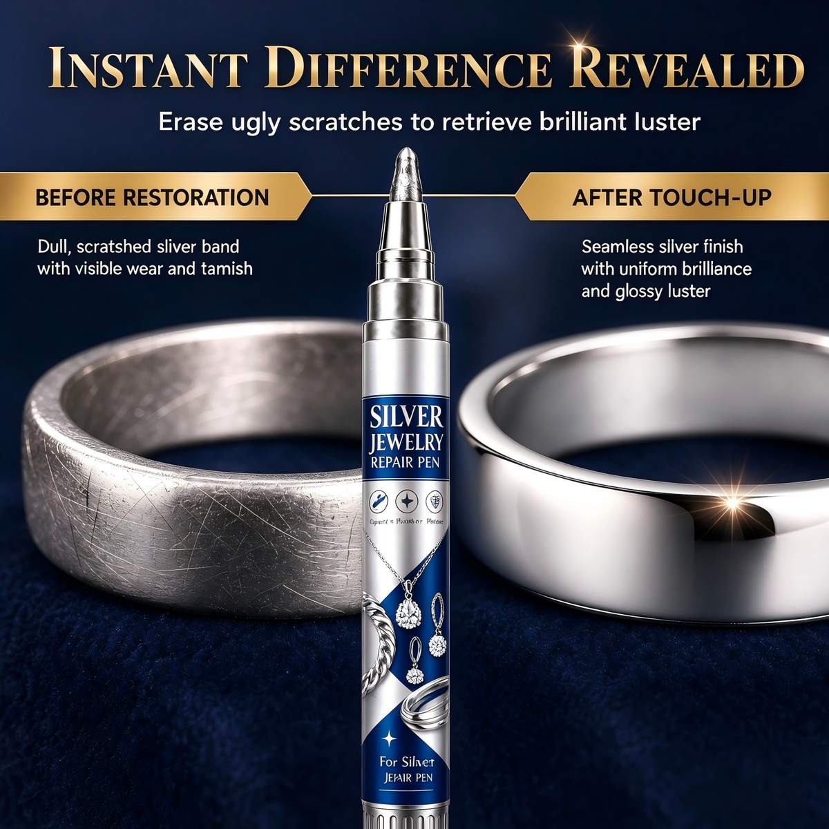 Silver Jewelry Scratch Concealer & Touch-Up Pen