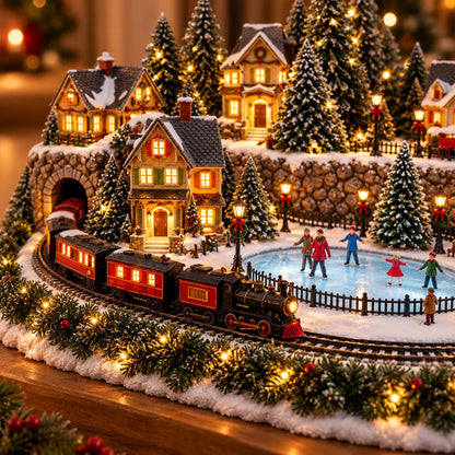 🎁Last Day 50% OFF🔥 Lighted & Animated Christmas Village Collection-✨