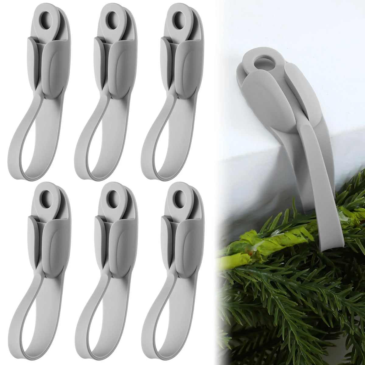 Christmas Garland Hanger Mantle Garland No Drill Hooks