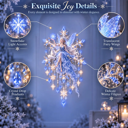 Free shipping——❄️Ice Snow Elf Starfall Wall Light