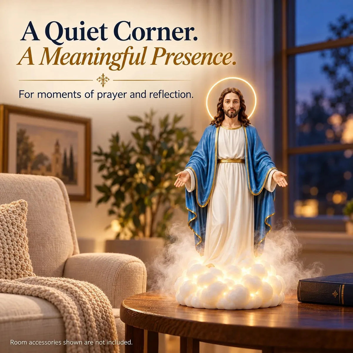 Jesus-Inspired Mist Humidifier