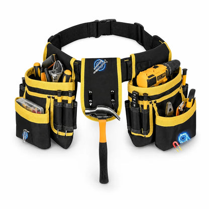 👷 50% OFF! 🛠️ Adjustable Tool Waist Bag – Multi-pocket & hands-free carry ✨