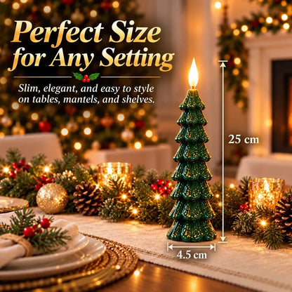 Remote Control Christmas Tree LED Candles – Flameless Flickering Holiday Decor