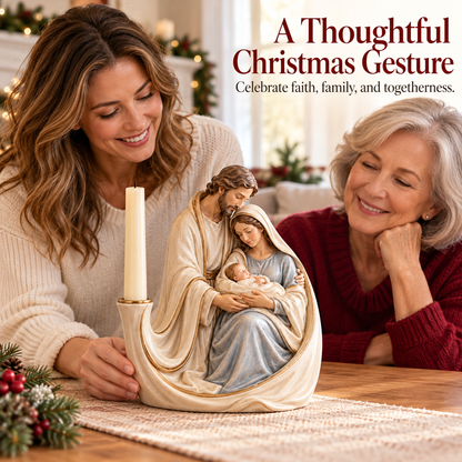 ✨Christmas Moments Figurine Candle Holder