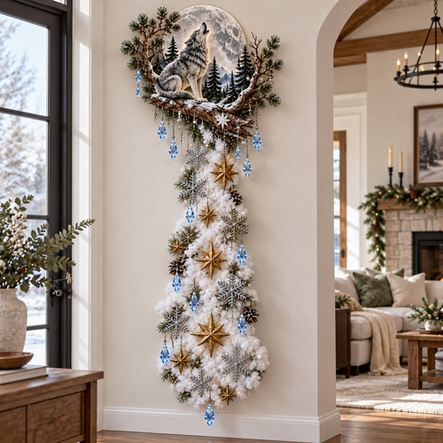 ✨ Enchanted Christmas Magic Trail Wall Light – A Touch of Winter Magic, Right on Your Wall ✨
