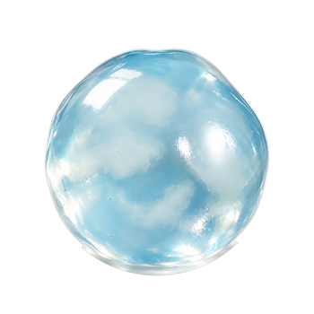 Blue jelly squishy