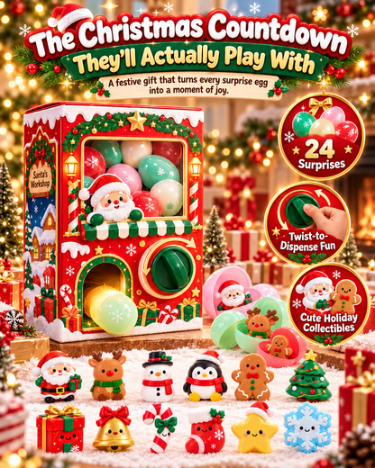 Santa’s Workshop Christmas Surprise Egg Machine