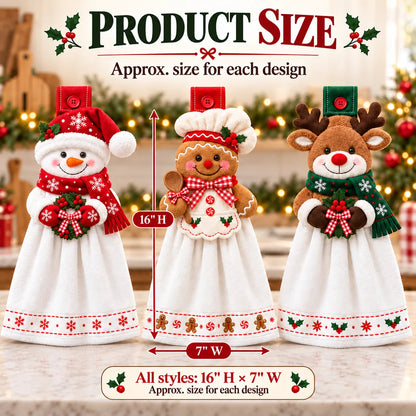 Christmas Hanging Kitchen Hand Towel