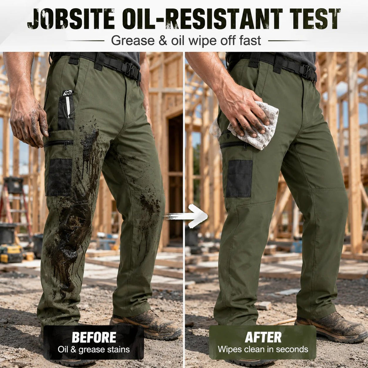 Men's Flame-Resistant (FR) Tactical Work Pants