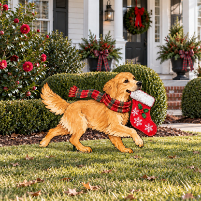 ✨🐕Christmas Glow Pup Collection – Lighted Holiday Dog Yard Decor