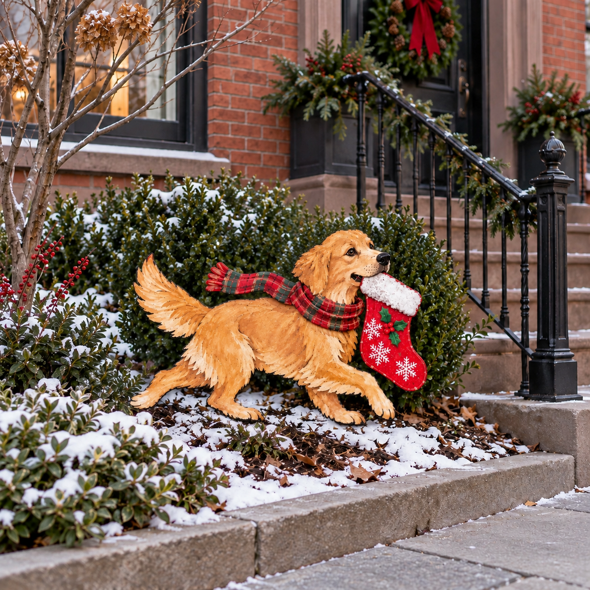 ✨🐕Christmas Glow Pup Collection – Lighted Holiday Dog Yard Decor