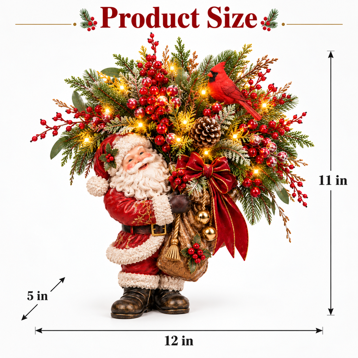 Product dimensions: 12 inches wide, 11 inches high and 5 inches deep