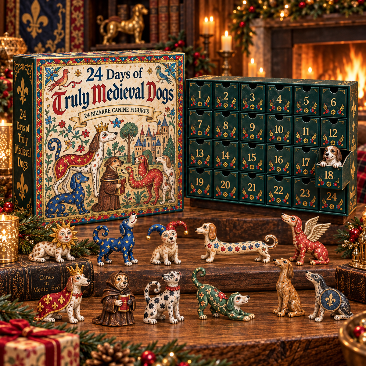 24 Days of Truly Medieval Dogs Advent Calendar