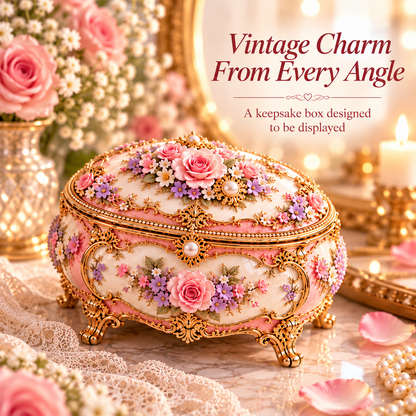 🎉50% OFF Floral Ballerina Music Box – A Romantic Keepsake With a Magical Butterfly Reveal 🦋