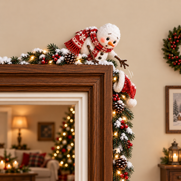 Garland snowman