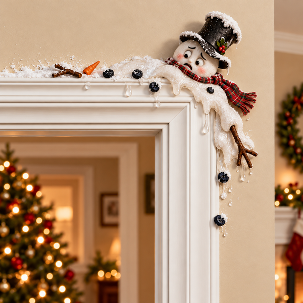Melting snowman