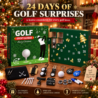 ⛳ Fairway Christmas Countdown – 24 Days of Golf Surprises & Gifts for Golf Lovers 🎄