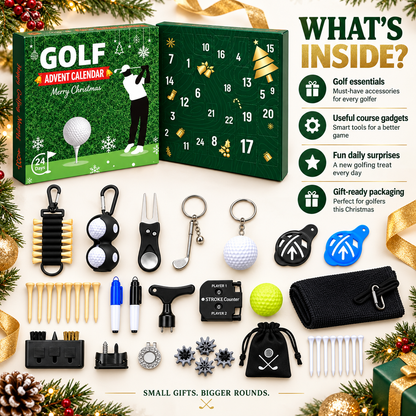 ⛳ Fairway Christmas Countdown – 24 Days of Golf Surprises & Gifts for Golf Lovers 🎄