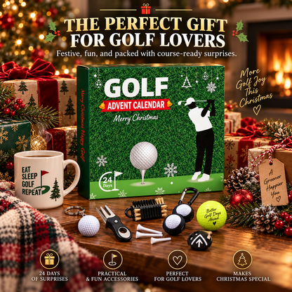 ⛳ Fairway Christmas Countdown – 24 Days of Golf Surprises & Gifts for Golf Lovers 🎄
