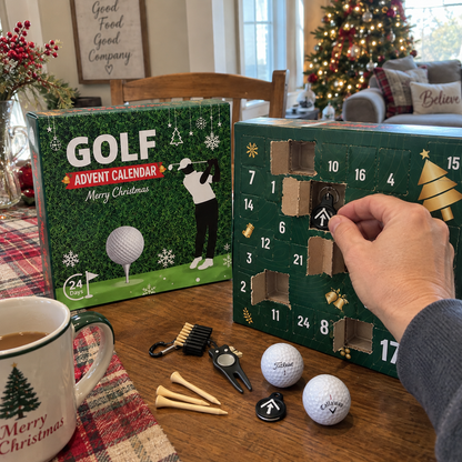 ⛳ Fairway Christmas Countdown – 24 Days of Golf Surprises & Gifts for Golf Lovers 🎄