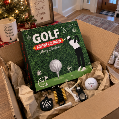 ⛳ Fairway Christmas Countdown – 24 Days of Golf Surprises & Gifts for Golf Lovers 🎄