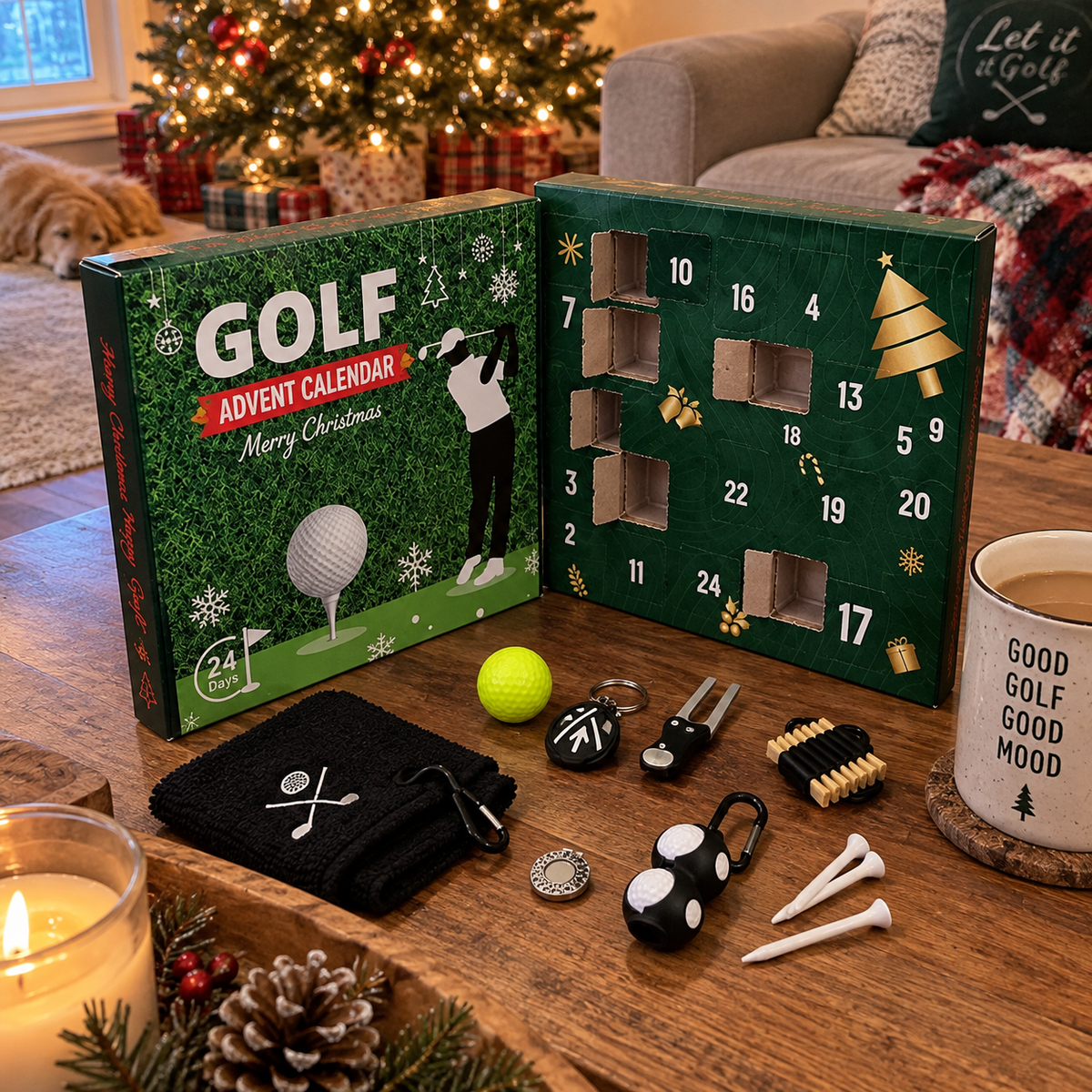 ⛳ Fairway Christmas Countdown – 24 Days of Golf Surprises & Gifts for Golf Lovers 🎄
