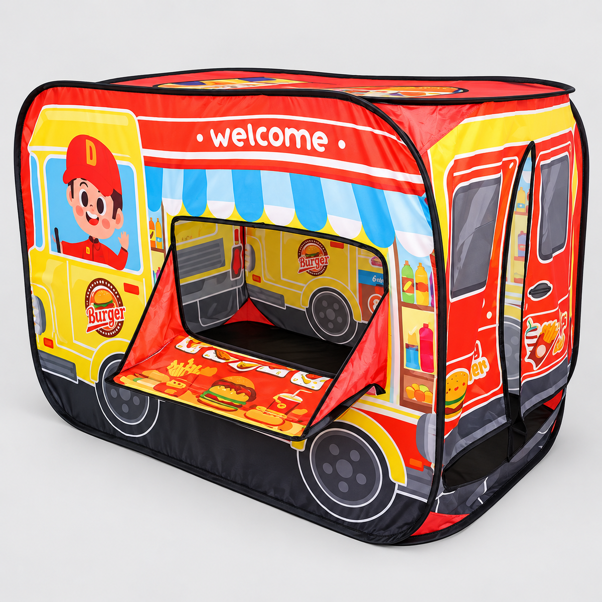 🚒Kids' Pop-Up Vehicle Play Tent