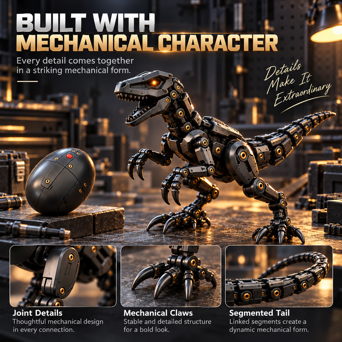 Shark mechanical figure