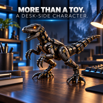 🦖 Egg to Raptor™ – 2-in-1 Transforming Mechanical Dinosaur | Futuristic Robot Collectible & Unique Gift