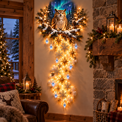 ✨ Enchanted Christmas Magic Trail Wall Light – A Touch of Winter Magic, Right on Your Wall ✨